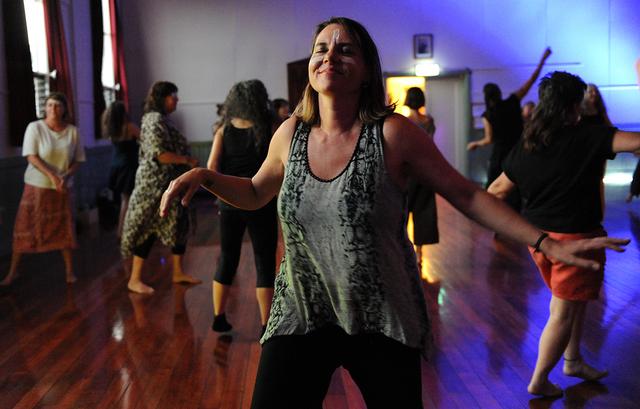 Lake water with eucalyptus reflection